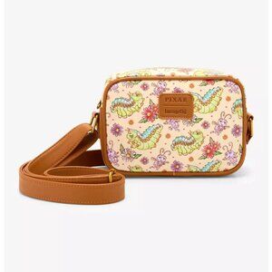 Loungefly Disney Pixar Bugs Life Crossbody Heimlich Dot Floral Shoulder Bag New